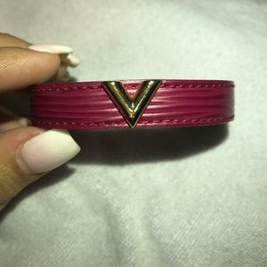 Louis Vuitton Leather Bracelet